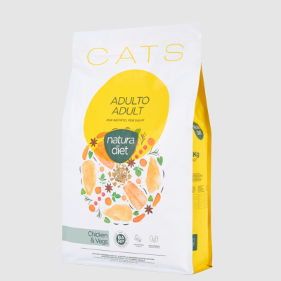 PRUEBA Natura Diet Cat Adult Chicken & Vegs 400gr
